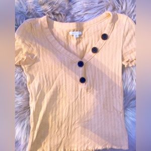 Ruffled edges crop top